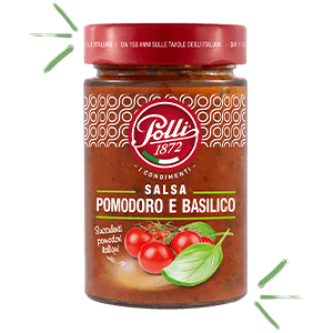 Tomaten-/Basilikumsauce