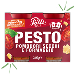 GETROCKNETE TOMATEN UND PESTO MIT K&Auml;SE IM DOPPELPACK
