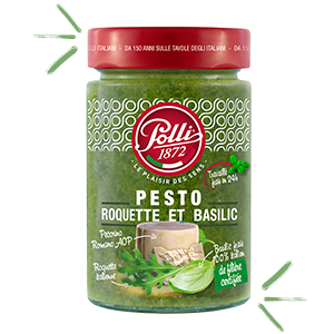 Rucola und Basilikum Pesto