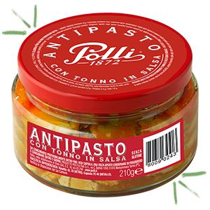 Vorspeise Thunfisch und Gemüse