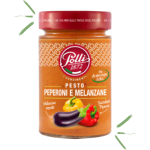PAPRIKA UND AUBERGINEN PESTO